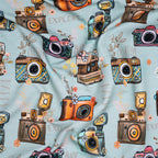 Bio French Terry Kameras Mint hell