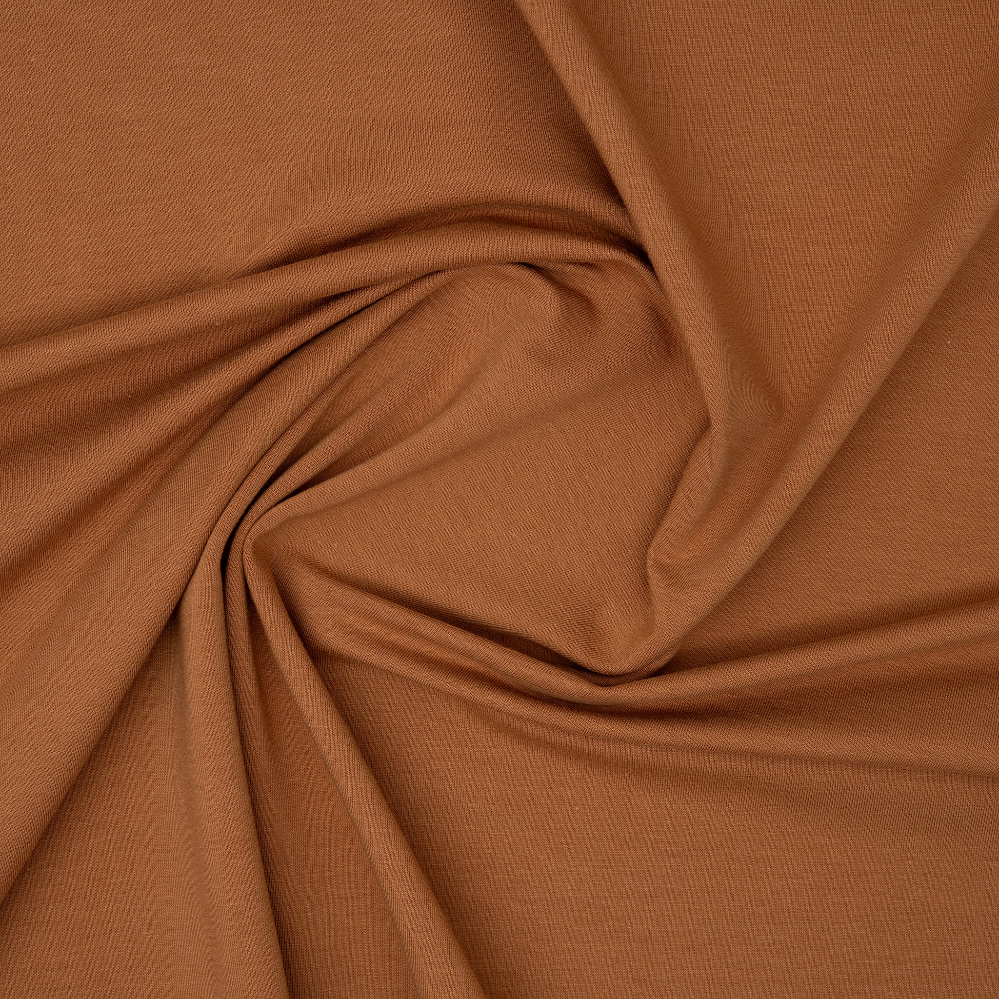 Bio French Terry Karamell Dunkel | Stoffwerk