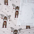 Bio French Terry Karl Der Weihnachtselch | Stoffwerk