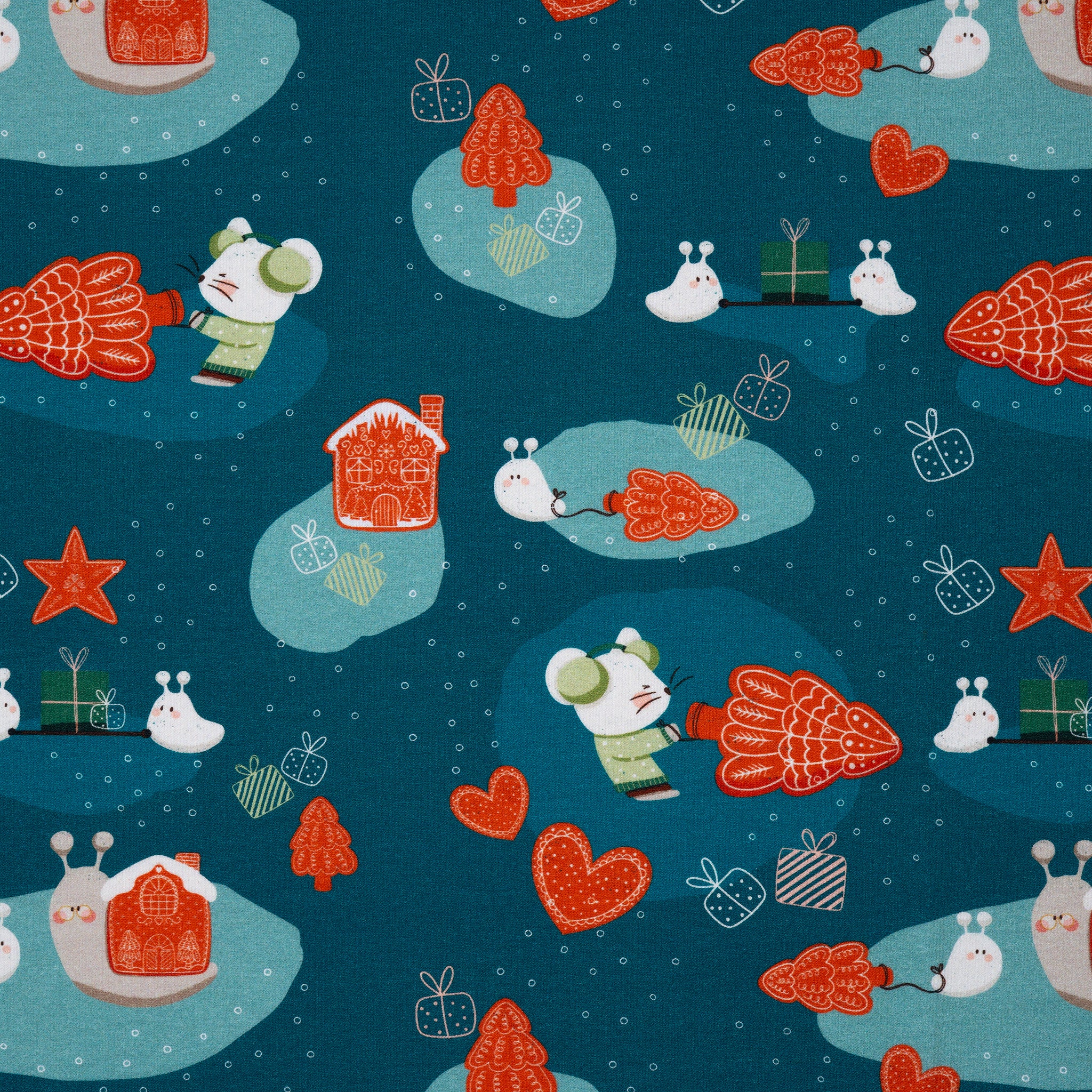 Bio French Terry Lebkuchengeschichten