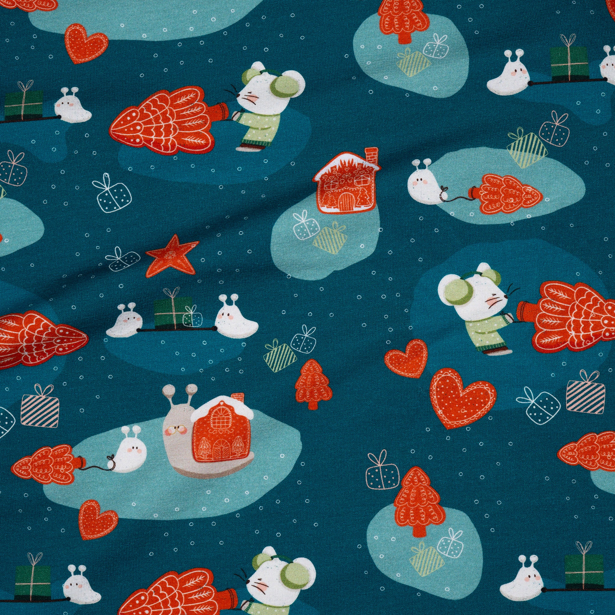 Bio French Terry Lebkuchengeschichten