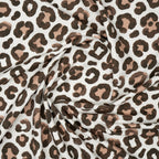 Bio French Terry Leo Beige Braun