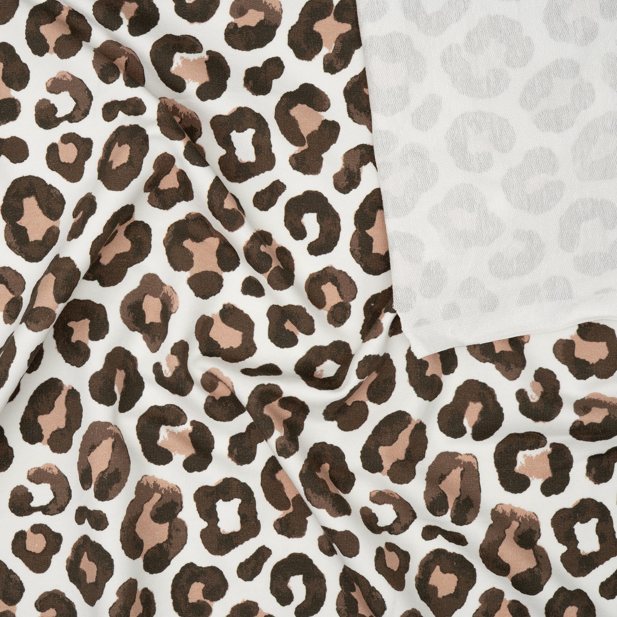 Bio French Terry Leo Beige Braun