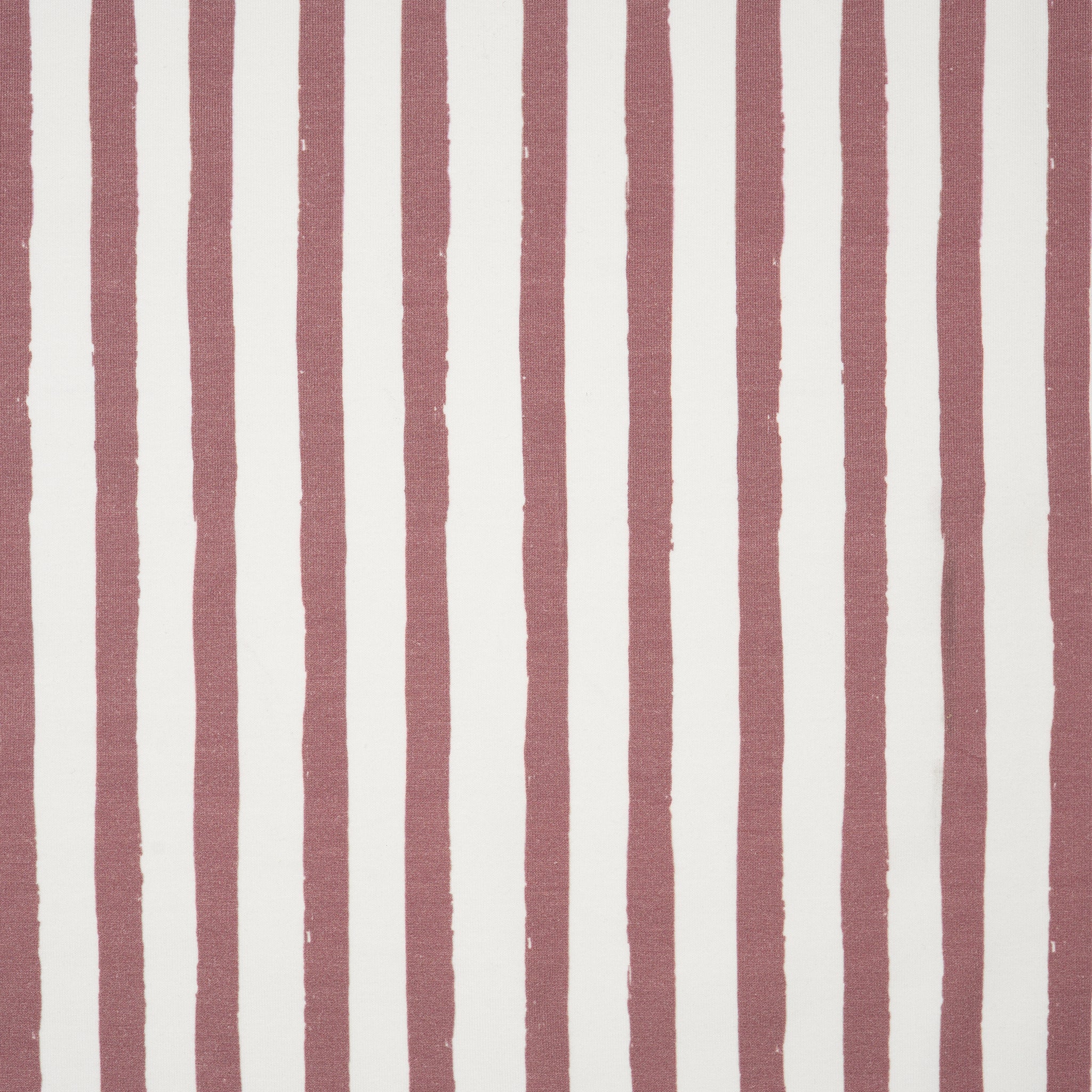 Bio French Terry Mauve Streifen