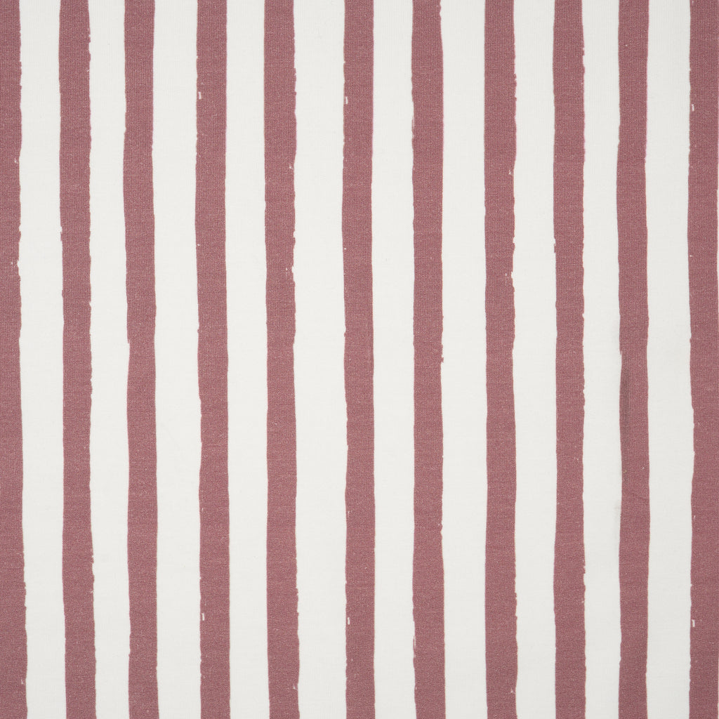 Bio French Terry Mauve Streifen