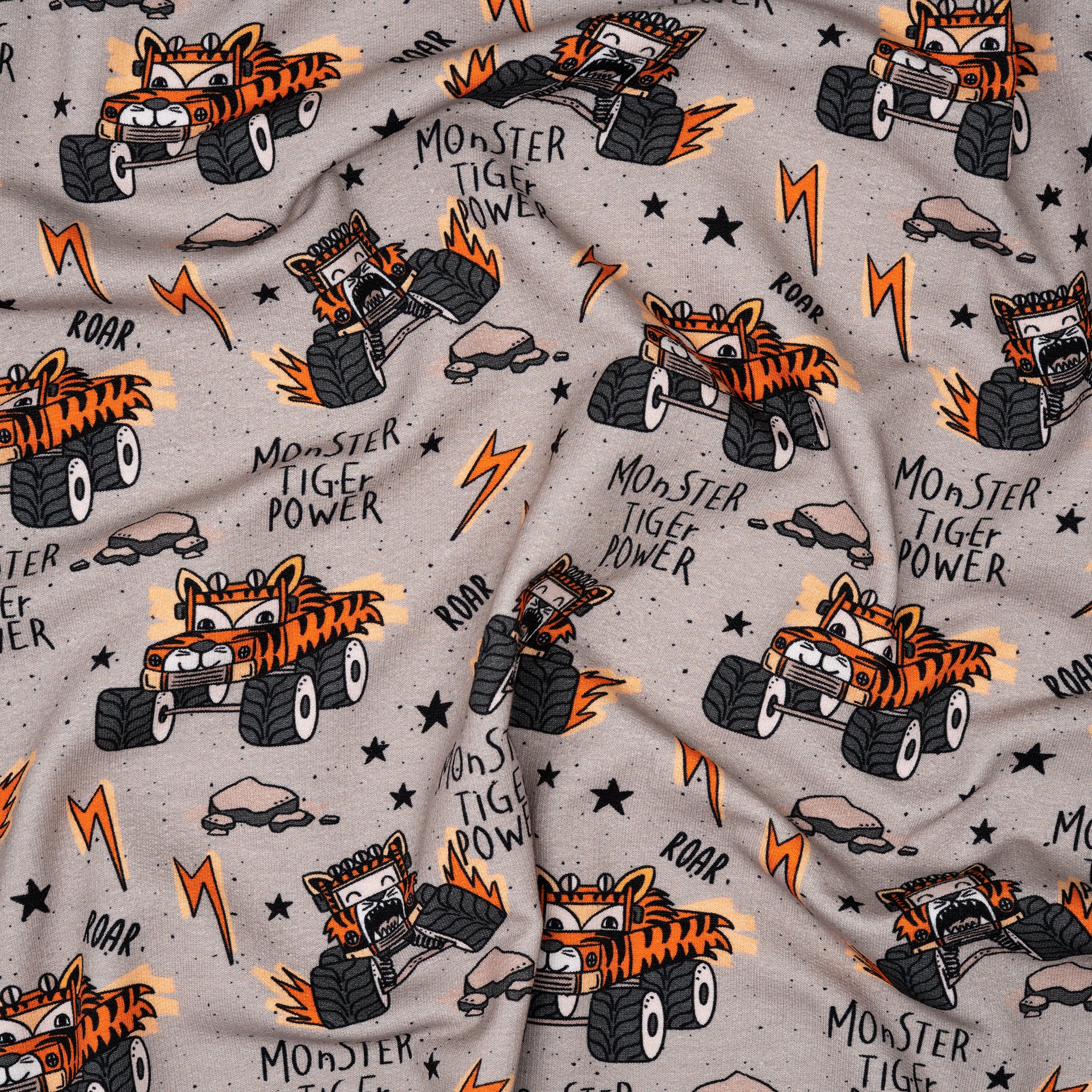 Bio French Terry Monster Tiger Power