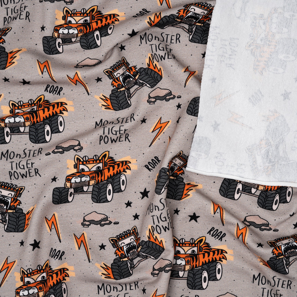 Bio French Terry Monster Tiger Power