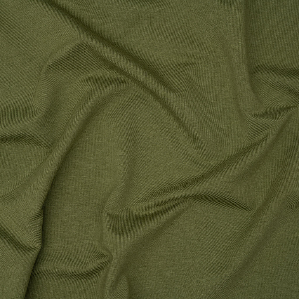 Bio French Terry Olivgrün Hell