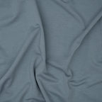 Bio French Terry Rauchblau Grau