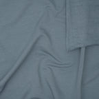 Bio French Terry Rauchblau Grau
