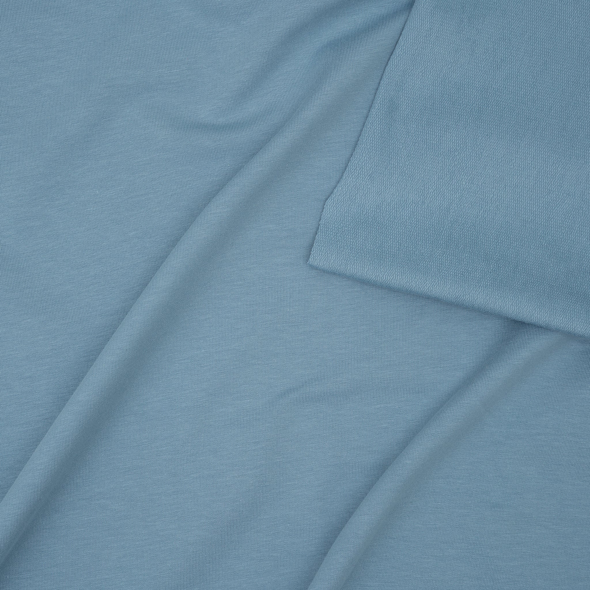 Bio French Terry Rauchiges Hellblau | Stoffwerk