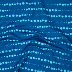 Bio French Terry Schneekugelei Blau