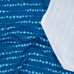 Bio French Terry Schneekugelei Blau