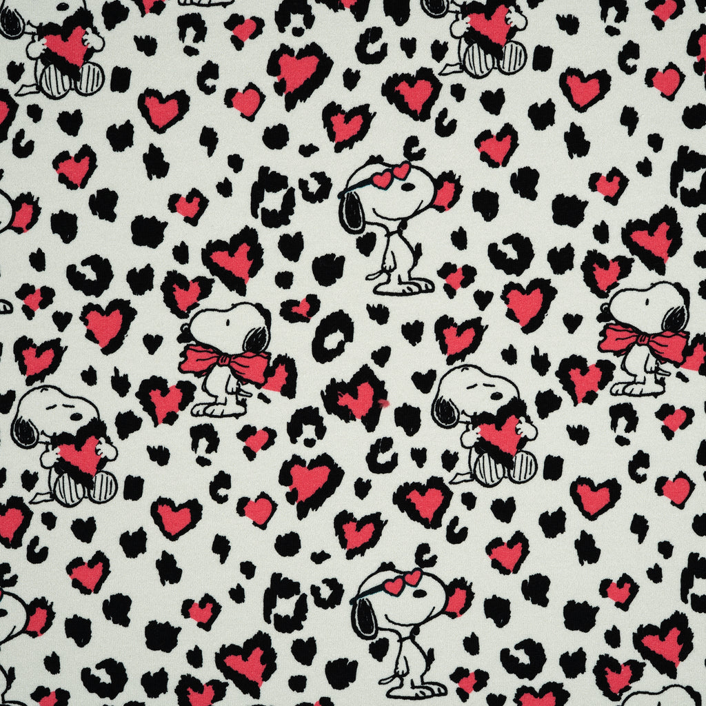 Bio French Terry Snoopy Leo-Verliebt