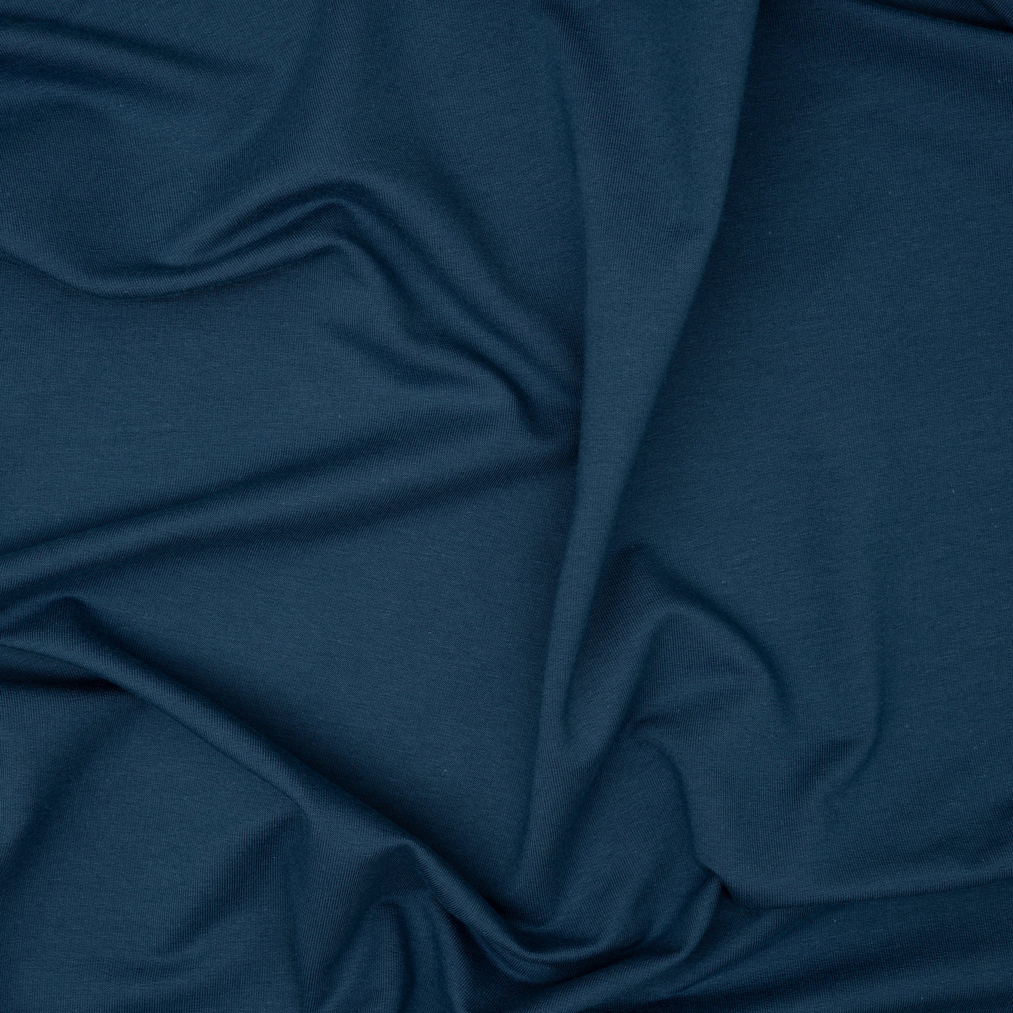 Bio French Terry Staubiges Indigo | Stoffwerk