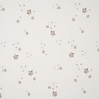 Bio French Terry Sternenhimmel Braun Grau Creme | Stoffwerk