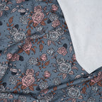Bio French Terry Vintage Rose Dots | Stoffwerk