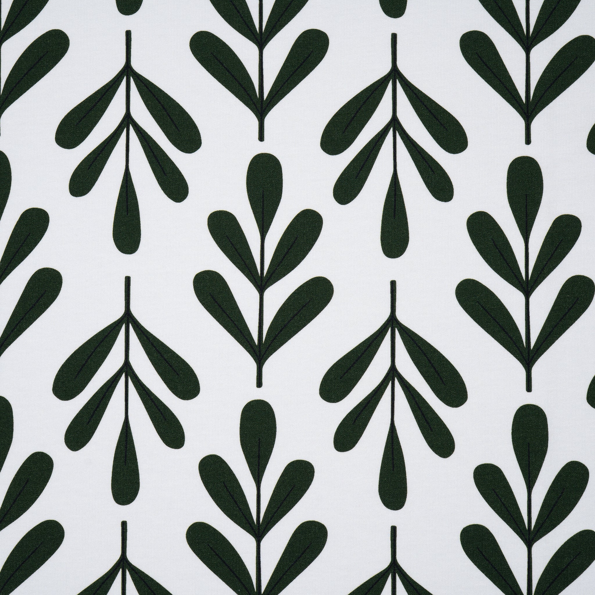 Bio French Terry Zweig Dünkelgrün