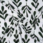 Bio French Terry Zweig Dünkelgrün