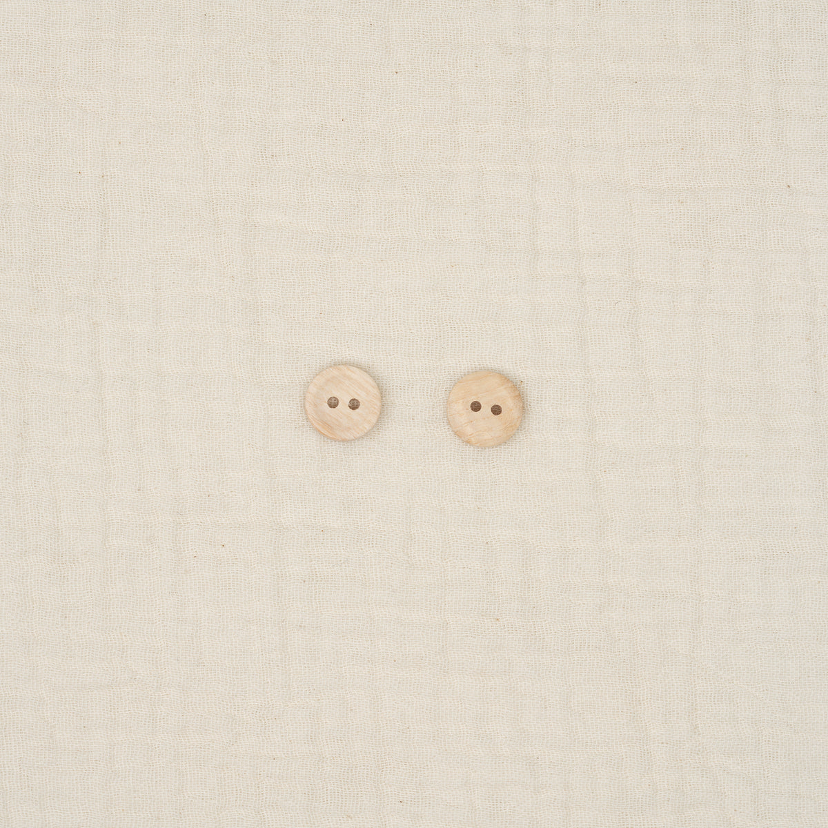 Bio Holzknopf Esche Geschüsselt (12,5 mm)