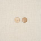 Bio Holzknopf Esche Geschüsselt (18 mm)