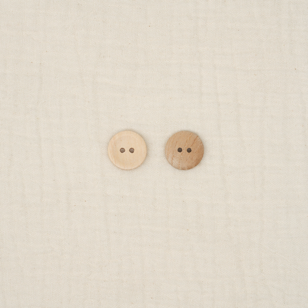 Bio Holzknopf Esche Geschüsselt (18 mm)