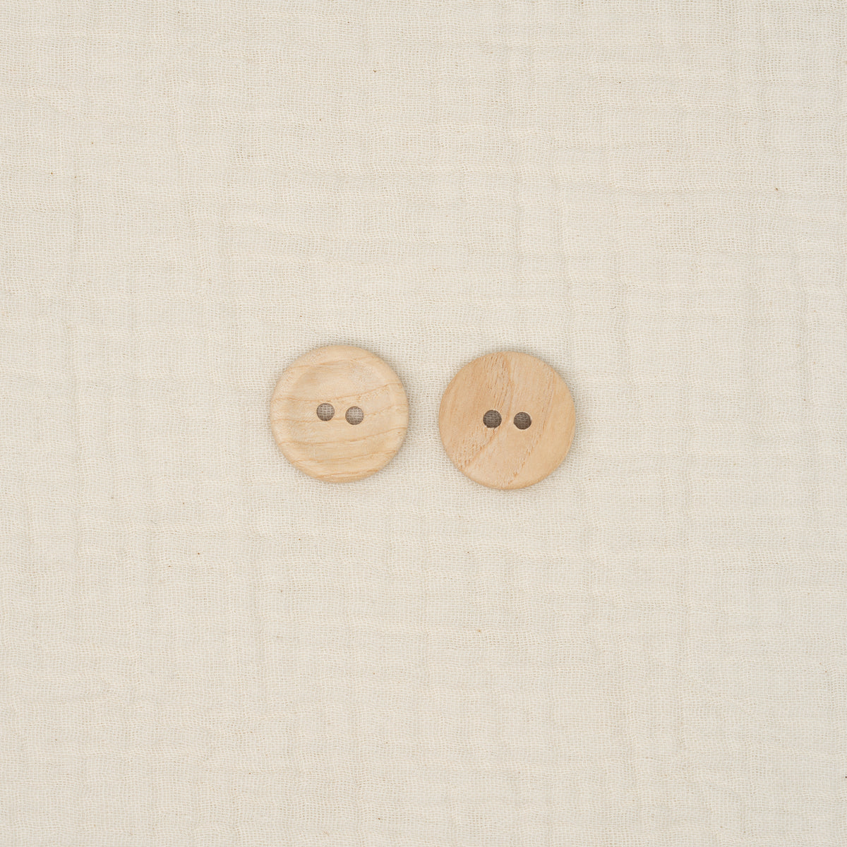 Bio Holzknopf Esche Geschüsselt (23 mm)