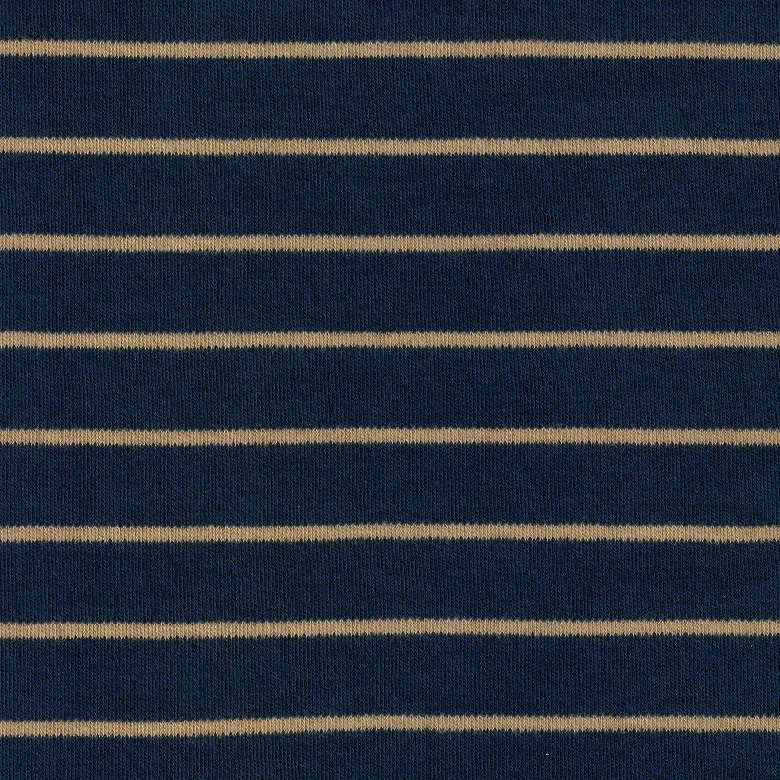 Bio Interlock Streifen navy taupe
