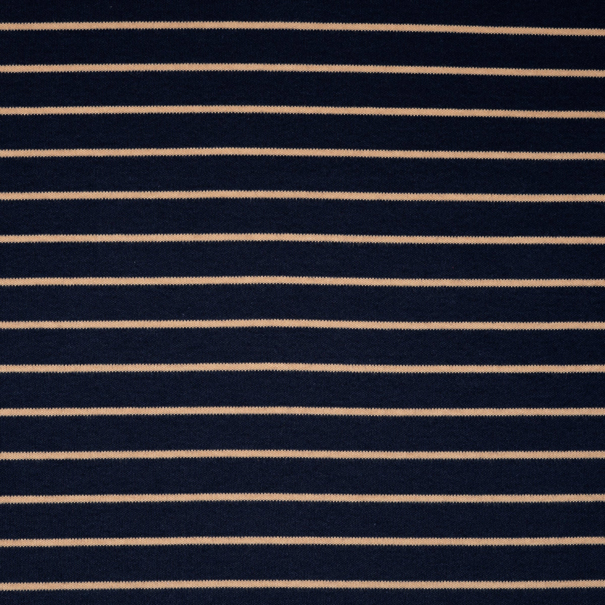 Bio Interlock Streifen Navy Taupe