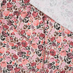 Bio Jersey Aquarell-Rosen Ecru