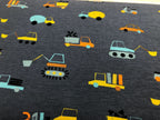 Bio Jersey Baustelle Dunkelgrau | Stoffwerk