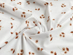 Bio Jersey Blume cognac