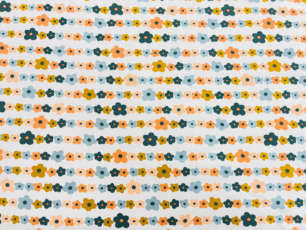 Bio Jersey Blumenkette