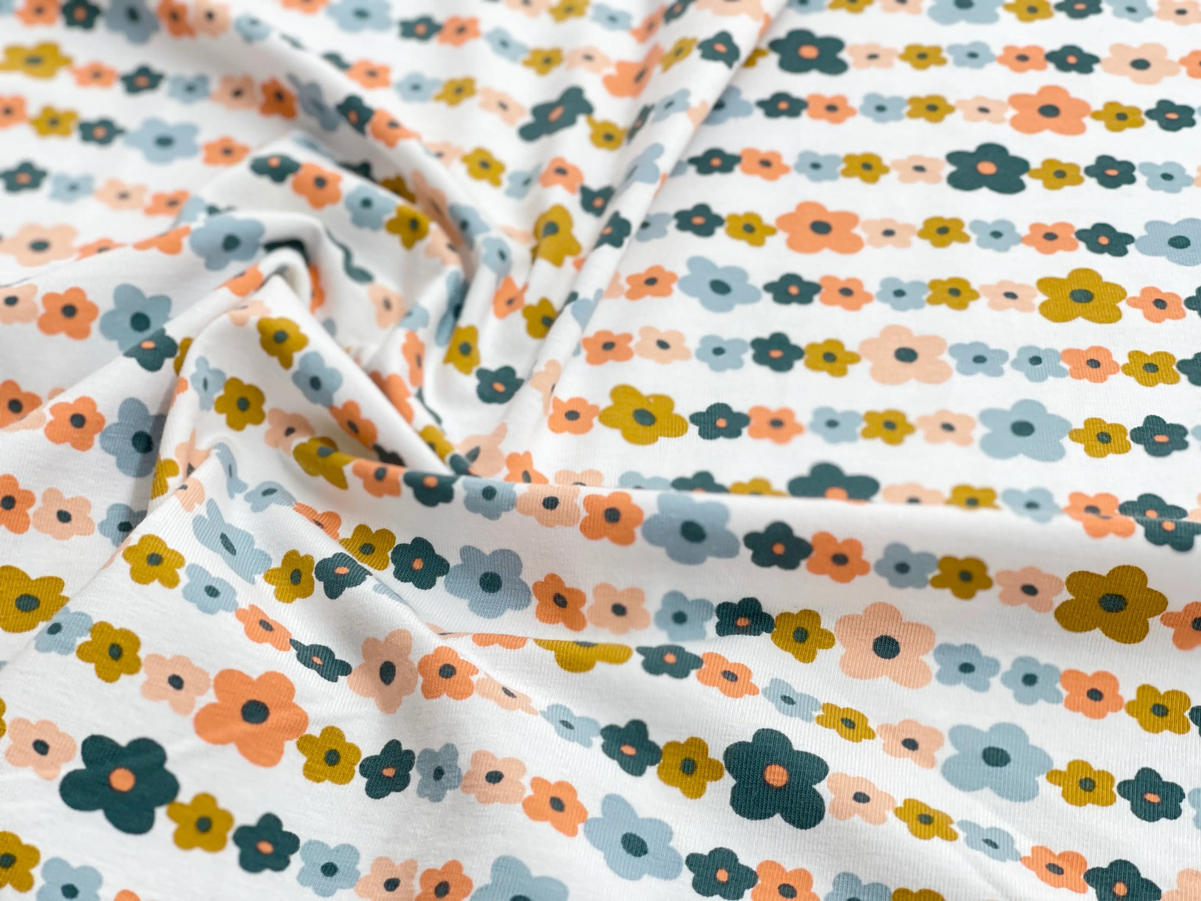 Bio Jersey Blumenkette