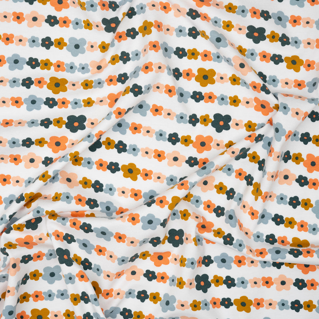 Bio Jersey Blumenkette