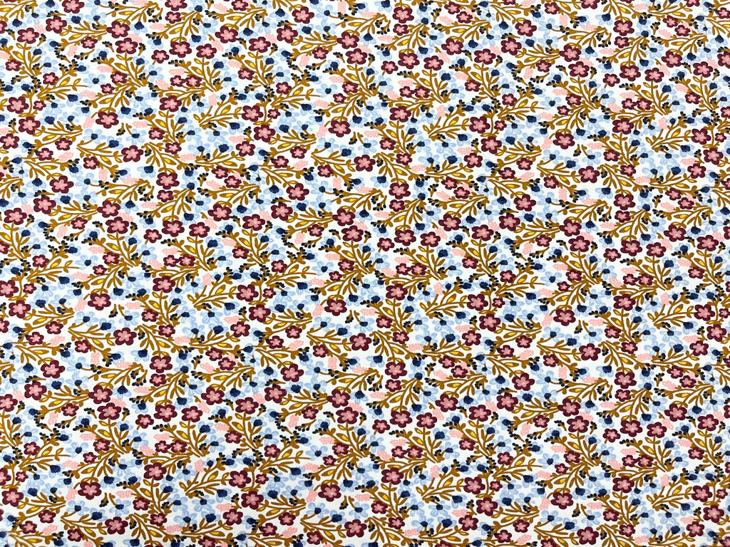 Bio Jersey Blumenranken