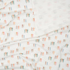 Bio Jersey Bunte Aquarell Streifen