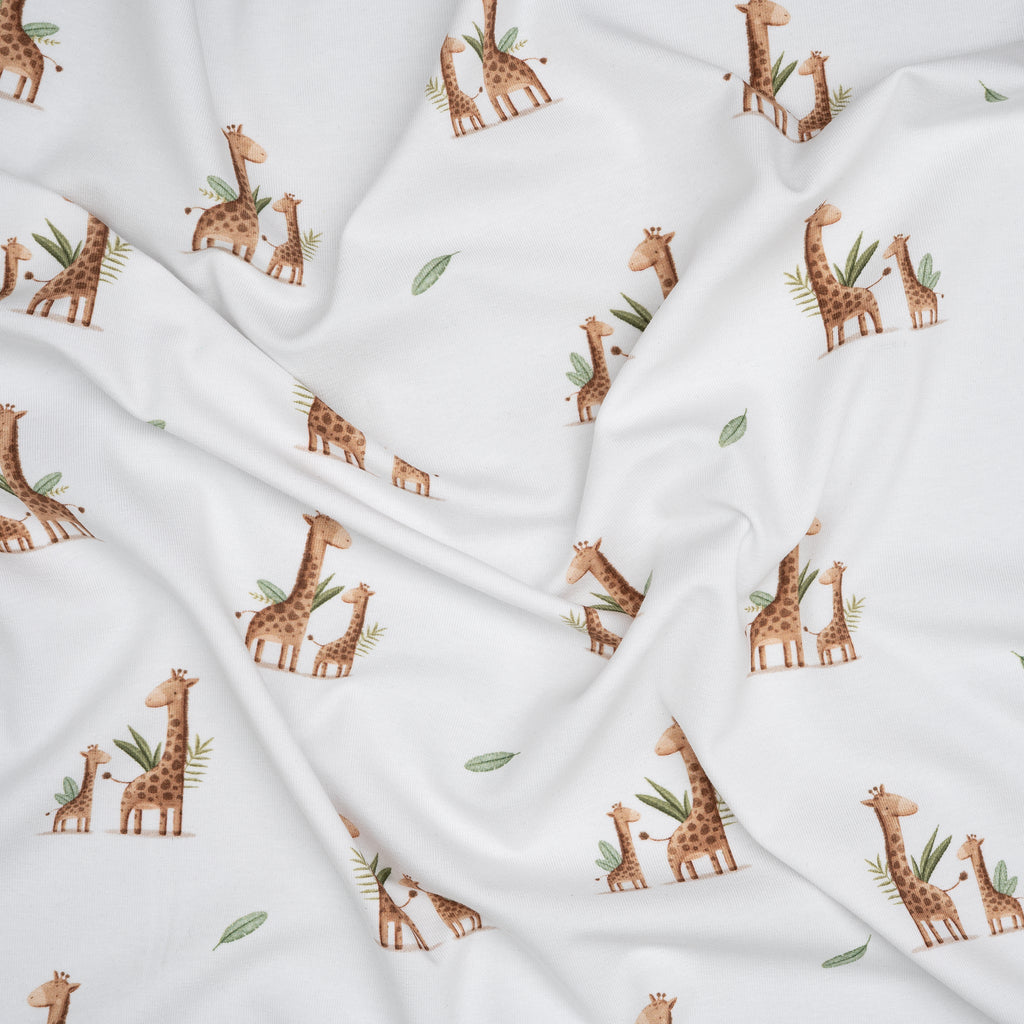 Bio Jersey Die Giraffen Sind Los | Stoffwerk