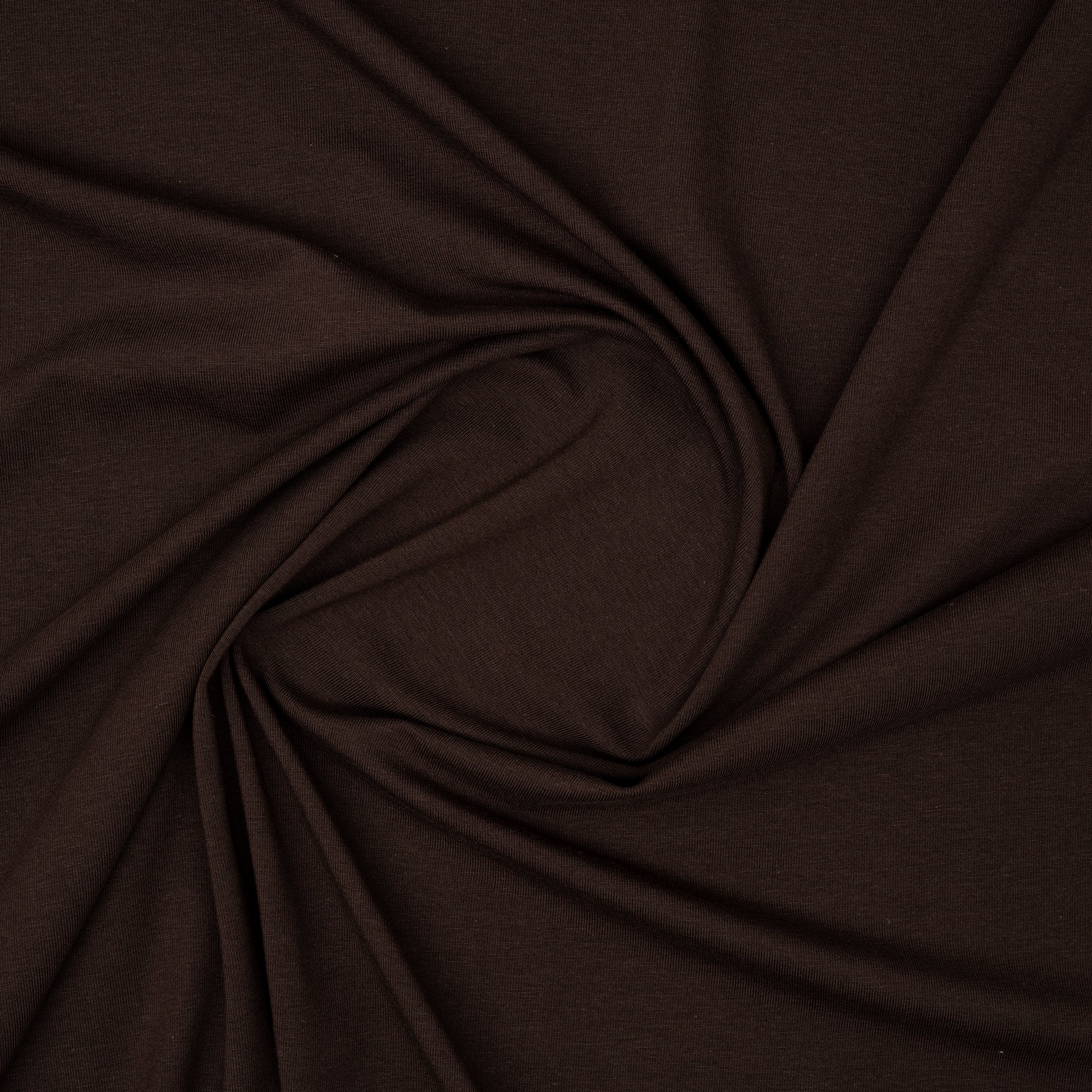 Bio Jersey Dunkelbraun | Stoffwerk