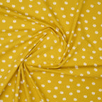 Bio Jersey Gänseblümchen Gelb | Stoffwerk