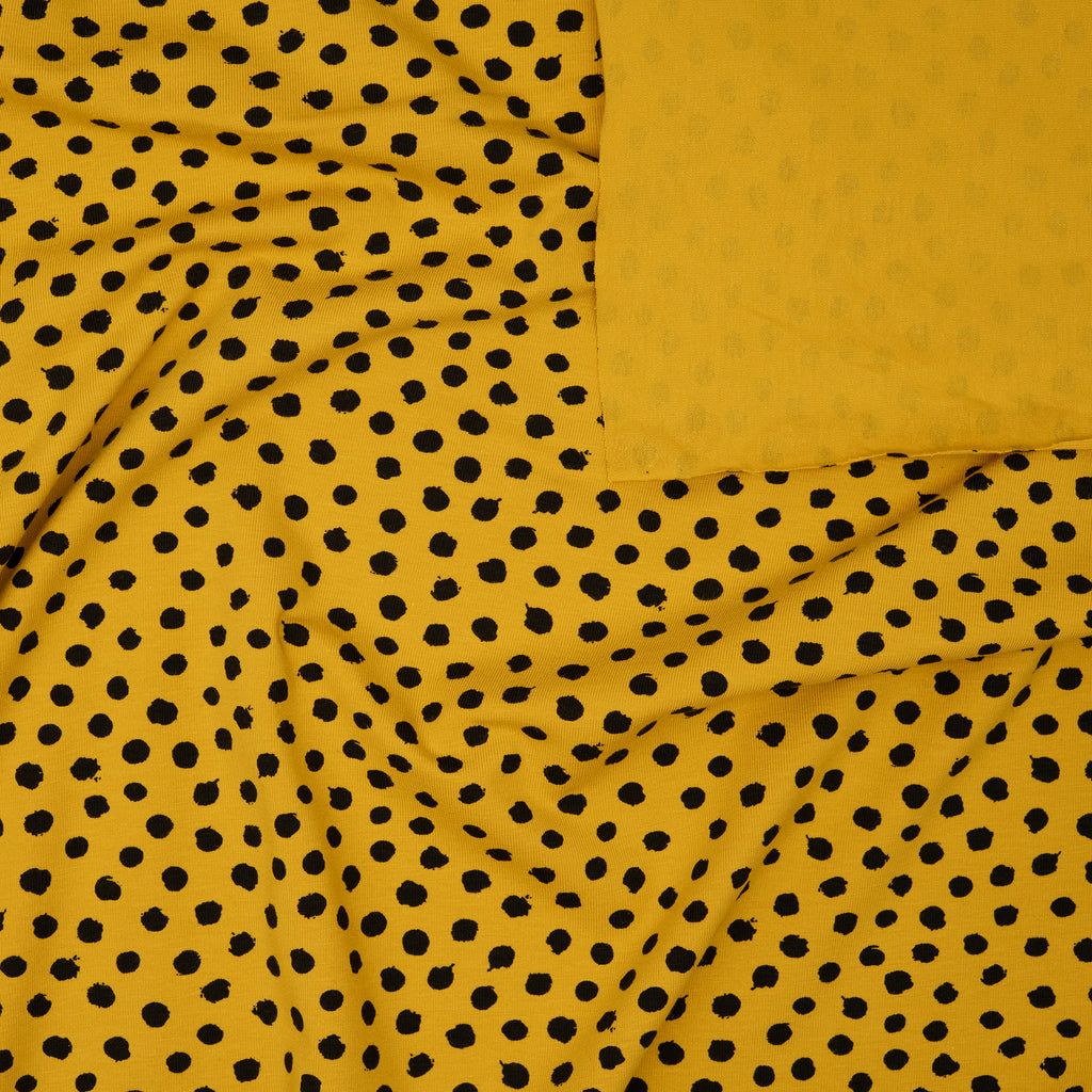 Bio Jersey Gelb Punkte