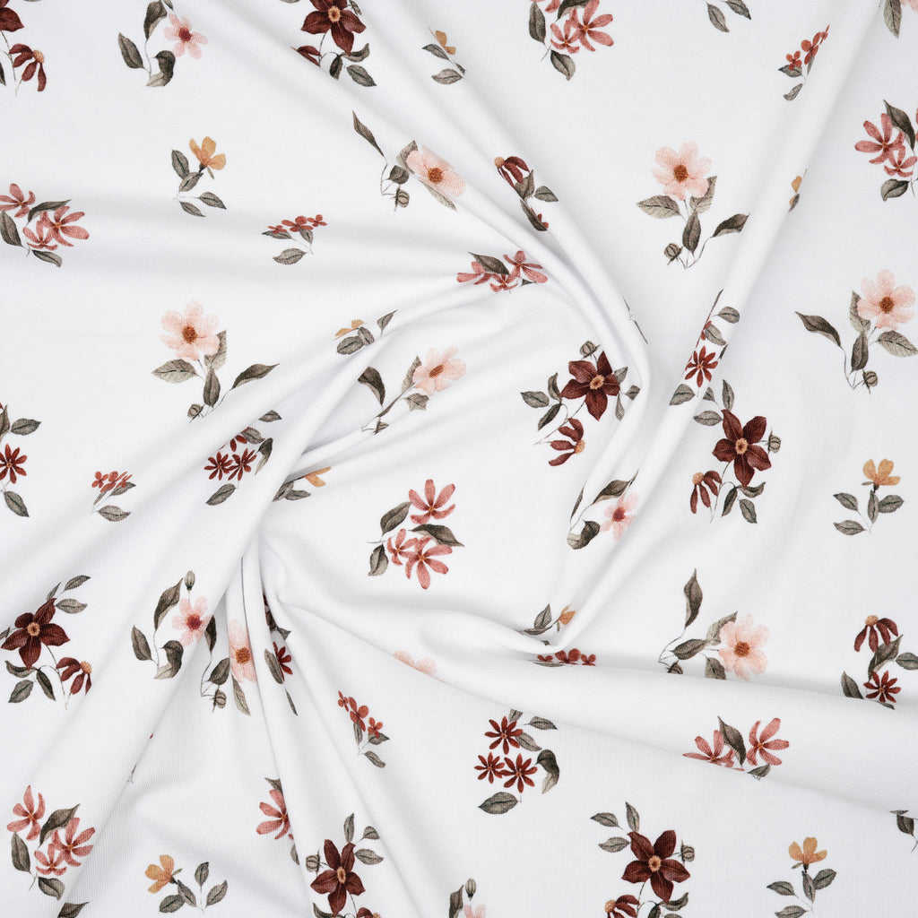 Bio Jersey Große Blume | Stoffwerk