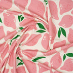 Bio Jersey Hamburger Liebe Al Lago Limone Rosa | Stoffwerk