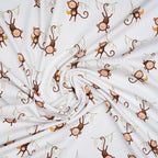 Bio Jersey Hängende Affen