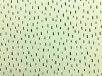 Bio Jersey hellmint mit schwarzen kleinen Streifen