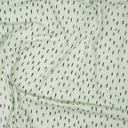 Bio Jersey Hellmint Mit Schwarzen Kleinen Streifen
