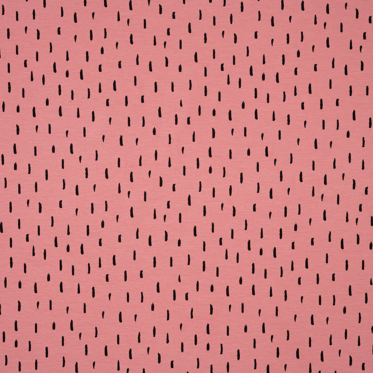 Bio Jersey Hellpink Mit Schwarzen Kleinen Streifen
