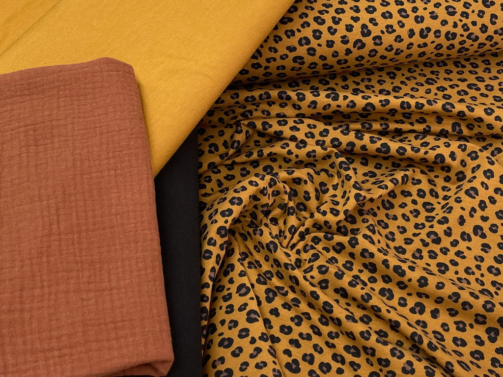 Bio Jersey Leo ockergelb