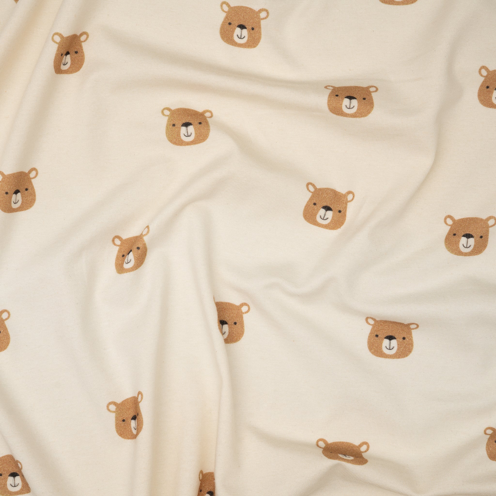 Bio Jersey Naturbelassen Braune Bären