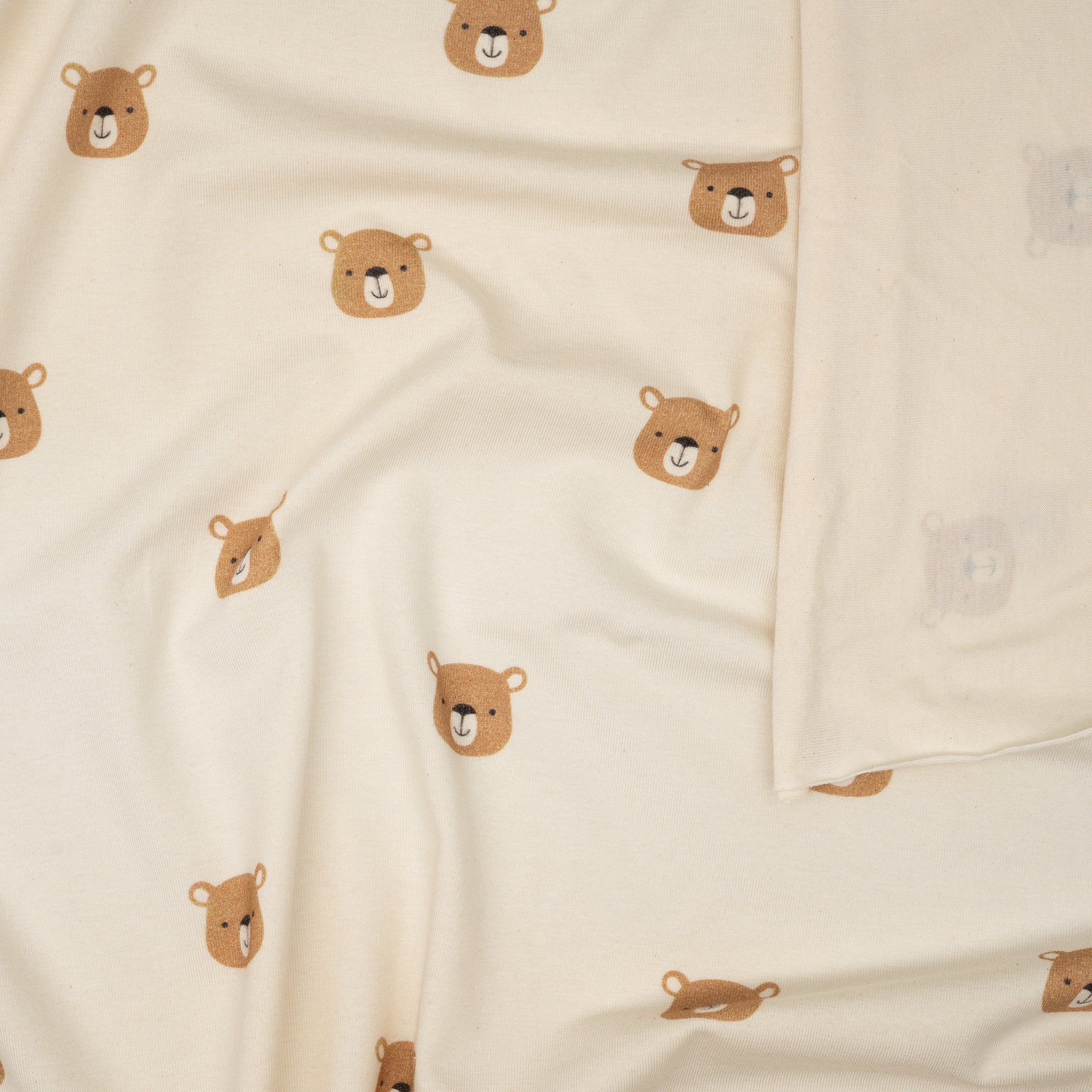 Bio Jersey Naturbelassen Braune Bären